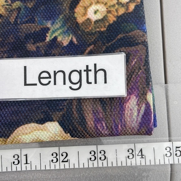 Darling Layla Fitted Dress Midi Short Sleeves Green Purple Floral Size Small S - Picture 14 of 14